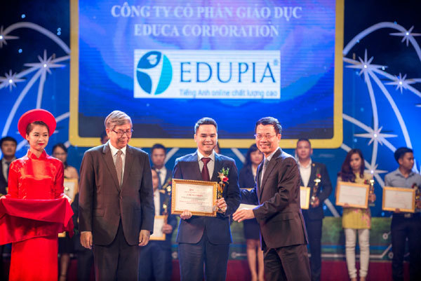 Edupia nhận giải thưởng lĩnh vực số xuất sắc